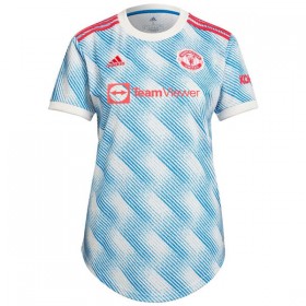 Fußballtrikots Manchester United Frauens 2021-2022 Kurzarm Auswärts-trikot kaufen 